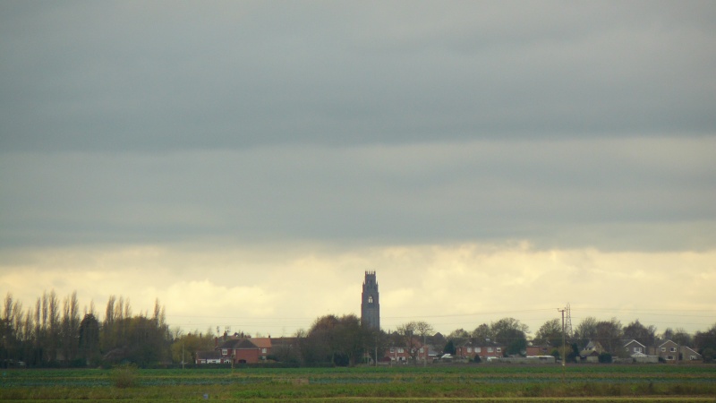 Select this image to see a larger version. Boston Stump from Roman Bank