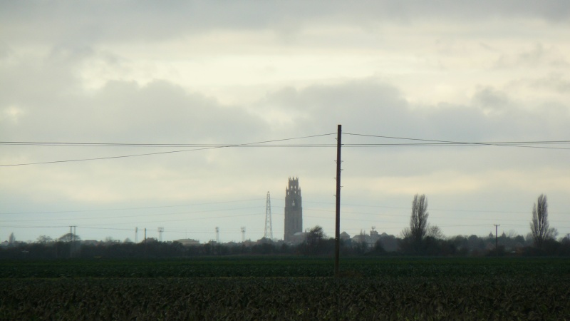 Select this image to see a larger version. Boston Stump from Frieston Shore